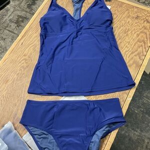 Cupshe Royal Blue Bikini Set
